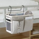 Ahlsen poche de lit 1 pice organisateur de chevet sac organiseur de rangement de lit  suspendre impermable ...