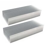 Ulisem aluminium dissipateur, radiateur chipset dissipateur de chaleur, dissipateur thermique, 40 x 20 ...