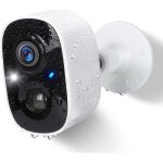 Ulisem cam�ra surveillance wifi ext�rieure sans fil batterie, hd int�rieure ip avec vision nocturne couleur, ...