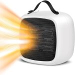Ulisem chauffage c�ramique avanc� et s�r, petit radiateur �lectrique 1000 w, portable, interrupteur anti ...