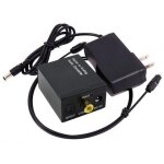 Ulisem convertisseur audio numrique - analogique avec cble usb et optique prise en charge des signaux ...