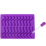 Ulisem emporte - pices ptisserie  20 compartiments en forme de vers glifis pour gteaux au chocolat ...