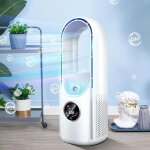Gistuch ventilateur sur pied ventilateur colonne oscillant sans lame 6 vitesses blanc - ulisem Gistuch ventilateur sur pied ventilateur colonne oscillant sans lame 6 vitesses blanc - ulisem