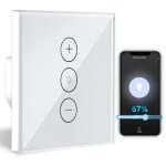 Ulisem - gradateur, variateur de lumire wifi  fonction de pourcentage avec fonction de minuterie, variateur ...