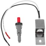 Kit d'allumage pizo pour barbecue  gaz, kit d'allumage pour weber 80462, weber q100 q120 q200 q220 ...