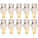 Ulisem - kit de conversion d'instruments, 10 pi�ces, adaptateur coaxial rf, connecteur sma femelle vers ...