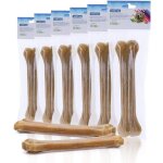 Ulisem os  mcher pour chien, 20 cm x 6 pices, os en peau de b?uf 100% naturels, adapts aux chiens ...