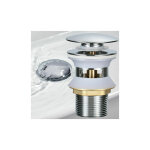 Pop up automatique avec trop plein bonde de vidage push open pour lavabo en cuivre chrom pop - up vier ... Pop up automatique avec trop plein bonde de vidage push open pour lavabo en cuivre chrom pop - up vier ...