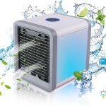 Ulisem - rafrachisseur d'air 3 en 1 ersandy mini usb 486m / h 60w violet