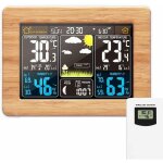 Station météo sans fil horloge de météo colorée numérique avec capteur extérieur thermomètre extérieur ... Station météo sans fil horloge de météo colorée numérique avec capteur extérieur thermomètre extérieur ...