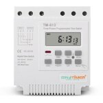 Ulisem - tm - 613 relais temporis� programmable 380v / 50 - 60hz 16a relais hebdomadaire commutateur ...