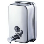 Ulisem18oz / 500 ml distributeur de savon mural pour cuisine et salle de bain, acier inoxydable, chrome ...