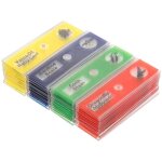 Ulisem48 pi�ces lames de microscope pour �chantillons biologiques de plantes insectes