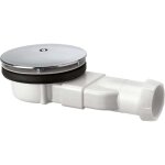 Ulisem726213002 bonde de douche extra - plate dme abs, blanc