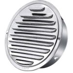 Ulisemacier inoxydable rond grille de ventilation de tuyau d'�chappement 120mm, capot de sortie d'air, ...