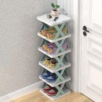 Ulisembo�te de rangement � chaussures empilable � 6 niveaux, �tag�re d'entr�e, armoire � chaussures en ...