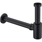 Ulisembonde de lavabo en laiton avec siphon en p et long joint coulissant r�glable de 3, 2 cm, drain ...