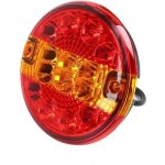 Ulisemfeux arrire ronds 14 led ultra - lumineux avec feux arrire de remorque  led, feux stop arrire ...