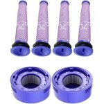 Ulisemfiltre hepa, compatible avec les pices de rechange de filtre lavable pour aspirateur dyson v8 ...