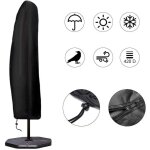 Ulisemhousse de parasol noire, housse de parasol dport, housse de parasol avec mt tlescopique, 280x30 ...