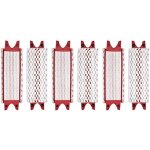 Ulisemlot de 6 serpilli�res de rechange en microfibre pour serpill�re vileda ultramax