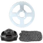 Ulisemsyst�me d'entra�nement t8f cha�ne et bo�te de vitesses 6t et kit de pignon arri�re pour mini moto ...