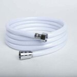 Ulisemtuyau de douche pvc 2m, remplacement universel, g1 / 2 tuyau, haute r�sistance � la pression, flexible ...