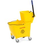 Ulsonix - seau essoreur  roulettes 32 l - charriot de nettoyage seau essoreur  roulettes