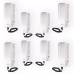 Interphone de bureau sans - fil 800 mtres - 8 stations d'appel alimentes et / ou autonomes