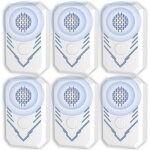 Ultrason pour souris et rats 6 pi�ces, anti moustique ultrason, repulsif ultrason, appareil ultrason ...