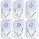 Ultrason pour souris et rats 6 pi�ces, anti souris, silencieux � l'int�rieur, r�pulsif pour souris et ...