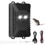 Ultrason souris et rats pour voiture 12v, avec lumire clignotante, repulsif rongeur pour voiture, anti ...