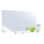 Umbrella� h580 chauffage infrarouge miroir 580 w avec thermostat th10 ? panneau chauffant compact avec ...