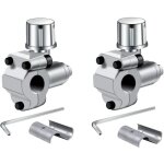 2 pcs bpv - 31 valve perforés, valve de remplacement pour climatisation compatible avec les tuyaux de ... 2 pcs bpv - 31 valve perforés, valve de remplacement pour climatisation compatible avec les tuyaux de ...