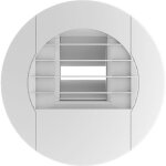 Unelvent - bouche vmc hygror�glable behc. p 15 - 45 / 135 - cuisine - � 125mm - 15 � 45 m� / h - bouton ...