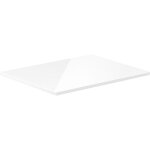 Uni planche de meuble 50 cm, blanc brillant - 91axx - 0504 - 464 - 18 - 00 - mexen