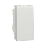 Schneider electric - unica - bouton - poussoir no / nf - 10a - connex rapide - 1 mod - blanc - méca seul ... Schneider electric - unica - bouton - poussoir no / nf - 10a - connex rapide - 1 mod - blanc - méca seul ...