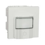 Unica - dtecteur de mouvements + poussoir - 230v - 10a - blanc - mca seul (nu352518)