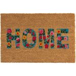 Paillasson home floral 60 cm