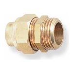 Union 3 pices fer / cuivre  souder mle 341gcu 14 - 3 / 4