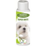 Shampooing super blanc pour chiens  poil blanc, dlicat, ravive la blancheur du poil en lui donnant ...