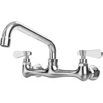 Union - support mural pour robinet de cuisine avec bec pivotant de 20, 3 cm , évier commercial central ... Union - support mural pour robinet de cuisine avec bec pivotant de 20, 3 cm , évier commercial central ...
