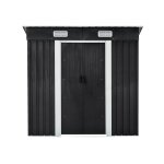 Vente - unique - abri de jardin métal en acier galvanisé gris 2, 3 m² - manso Vente - unique - abri de jardin métal en acier galvanisé gris 2, 3 m² - manso