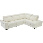 Vente - unique - canapé d'angle droit relax électrique en tissu beige kokiba Vente - unique - canapé d'angle droit relax électrique en tissu beige kokiba