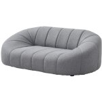 Vente - unique - canap� pour animaux en tissu gris chin� - l. 98 x p. 62 x h. 33 cm - paruima