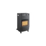 Chauffage au gaz mobile et pliable - noir - casody