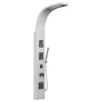 Vente - unique - colonne de douche hydromassante - argent� - 20 x 150 cm - tyra