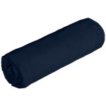 Vente - unique - drap housse en satin 92 fils / cm² - 140 x 190 cm - bonnet 30 cm - bleu - abily de palacio ... Vente - unique - drap housse en satin 92 fils / cm² - 140 x 190 cm - bonnet 30 cm - bleu - abily de palacio ...