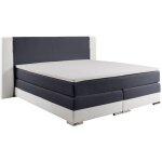 Ensemble complet boxspring tête de lit avec leds + sommiers + matelas + surmatelas - 160 x 200 cm - simili ... Ensemble complet boxspring tête de lit avec leds + sommiers + matelas + surmatelas - 160 x 200 cm - simili ...