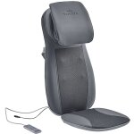 Vente - unique - si�ge de massage en simili gris - apasia